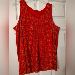 Raefella Sleeveless Print Blouse
